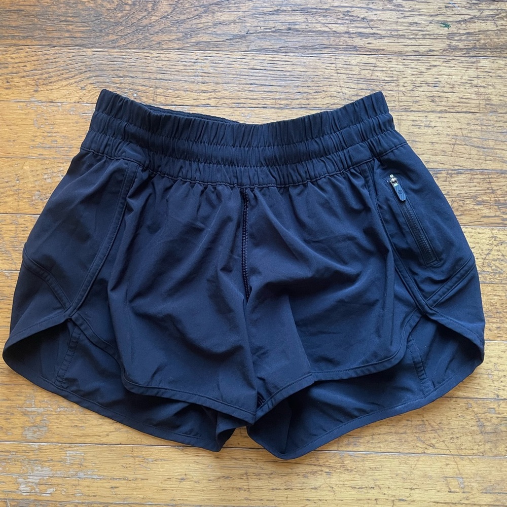 lululemon Black tracker shorts